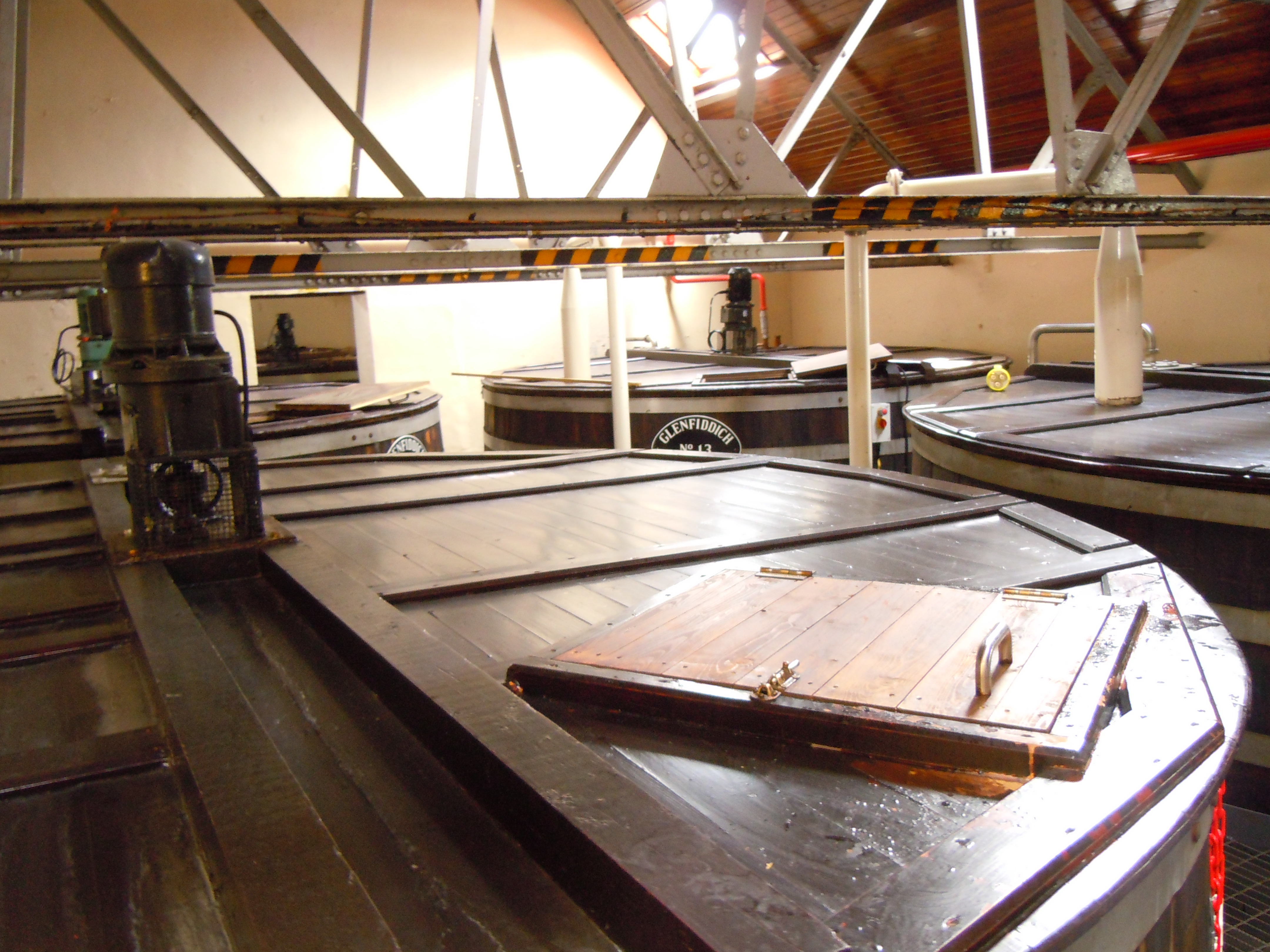 Glenfiddich washbacks Glenfiddich washbacks